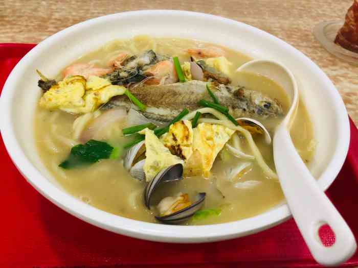 温州三鲜面-"对粉干情有独钟,路过附近,肚子有点小饿,.