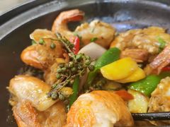 鲜花椒焗大虾-祈胜邨•顺德鱼生•顺德菜(容桂店)