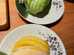 菠菜汁花卷-三十六味匠猪蹄(三元桥店)