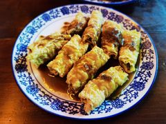 炸脆皮臭豆腐-茅老太臭豆腐