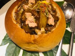 鹅肝酱焖茄子-唐廊烤鸭店(工体店)