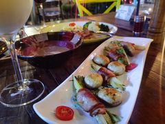 小蘑菇烩培根芦笋-SISTERS BAR RESTAURANT川意酒馆(嘉善老市H楼店)