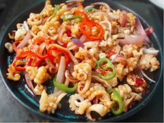 铁板鱿鱼-同济大学-北苑食堂