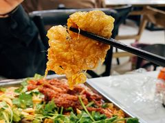 炸蛋-在巷子里的烤肉店·螺蛳粉烤鱼·牛蛙(和美城店)