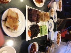 烙饼卷带鱼-老浒记烤鸭-北京菜(琉璃厂店)