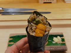 海胆手卷-鮨一日本料理(大中华店)