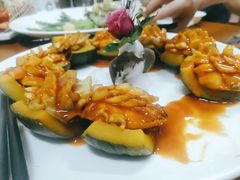 南瓜焗鲍鱼-海门1号