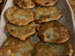 土豆饼-包装马车·韩国料理·포장마차