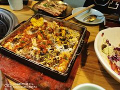 铁板鸡蛋-梅梅家的烤肉店(槐北路店)