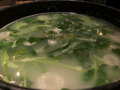 竹笙青菜汤-薇酌饮·陕西菜(南门外店)