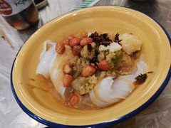 刮凉粉-东排食堂长沙小吃大排档(五一广场店)