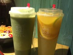抹茶鲜牛乳-奈雪的茶(东莞汇一城店)