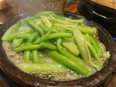 铁板鲜芋梗-农厨好味·温泉鹅·农家菜