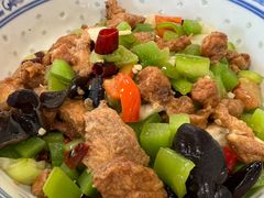 辣子鸡丁煮馍-老西安韩记三鲜煮馍(四府街店)