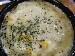 芝士玉米鸡蛋羹-包装马车·韩国料理·포장마차