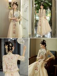 点击看大图 -艾拉·女王婚纱礼服馆
