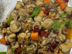 葱爆威海扇贝-威海渔村(静安旗舰店)