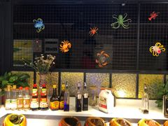 自助调料区-格瑞欧海鲜自助烤肉火锅(光彩店)