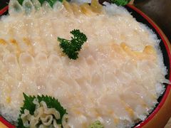 左口鱼活刺身-立山居酒屋·烧鸟 天妇罗(西北湖店)