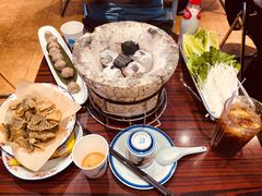 炸鱼皮-沙胆彪炭炉牛杂煲(成都玉林店)