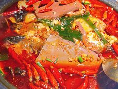 -探鱼·鲜青椒爽麻烤鱼(番禺万达店)