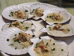 蒜蓉粉丝蒸扇贝-河边私房菜