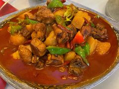 特色的大盘鸡-维吾尔餐厅(宜山路店)