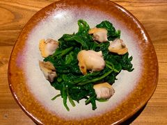 菠菜拌麻蛤-陆壹捌餐厅(五大道店)