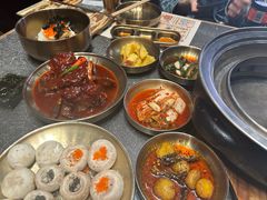 -草家酱蟹炭火烤肉店(珲春南路二店)