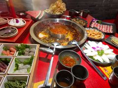 番茄鸳鸯锅-谭鸭血老火锅(万象九宜城店)
