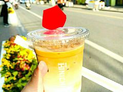 栗栗爆米花拿铁咖啡-CoCo都可(医学街店)