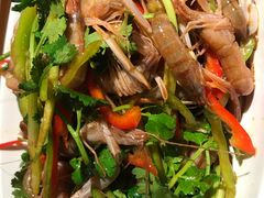 拌嘎巴虾-丹东立强海鲜烧烤·牛B大串(星海店)