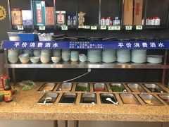 自助调料区-蟹谢蒸鲜自助餐厅