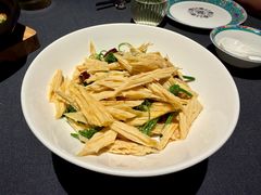 丝瓜尖拌鲜腐竹-肆月河豚·淮扬菜·湘菜(华天店)