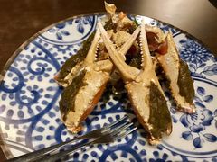 蟹酱焗蟹钳-兄弟船日本料理(新世界花园店)