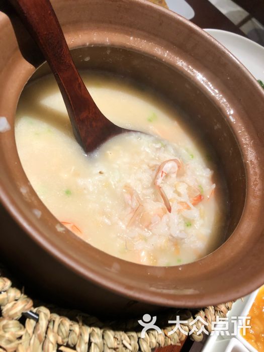 家府潮汕菜(大悦城店)干贝鲜虾砂锅粥图片 - 第36张