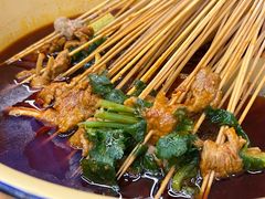-拈签一笑黄牛肉辣卤串串