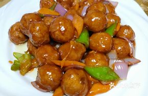 Braised Homemade Meatballs