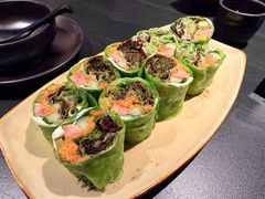 手工烤肠菠菜卷-春庄·搭膳·老洋房桂北菜(施家园店)