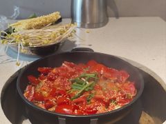 -贵州辣子鸡番茄鸡