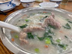 菜心牛肉粥-南记食粥坊·宵夜大排档(岭南分店)