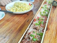 竹筒牛肉腊肠饭-香竹农庄•传统竹筒饭(十年店)