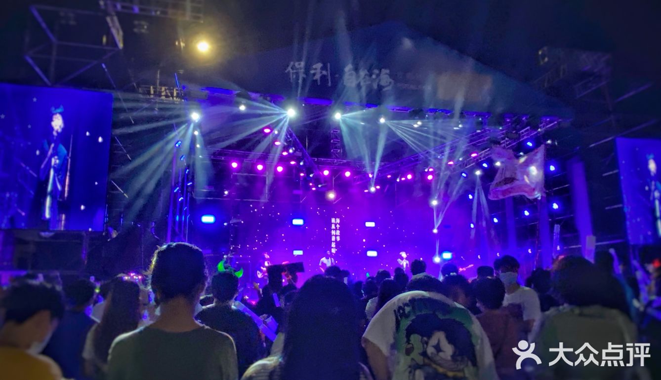 昨天在朱家尖的音乐节,有鹿先森
