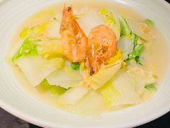 腐皮青菜-老头儿油爆虾·1987杭州烟火味(湖滨银泰in77D区店)