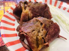 铺天盖地顶级澳牛肉火焰寿司-仙隐小鹿中華の日料(正弘城店)