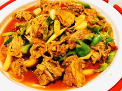 辣爆羔羊肉-宁夏国强手抓羊肉·清真菜(未央路凤三店)