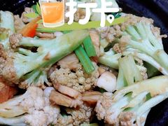 砂锅有机花菜-有璟阁港式餐厅(国贸商城店)