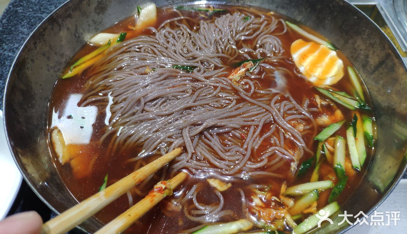海花锅盖现压冷面简直夏天必备
