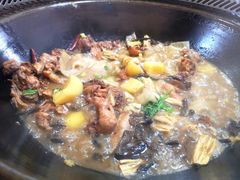 柴火东北土鸡铁锅炖-柴火东北铁锅炖(鲁班店)