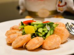 百花藕炒芦笋-丽晶轩中餐厅(重庆丽晶酒店)